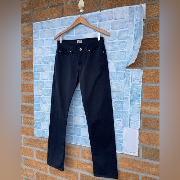 NAKED & FAMOUS Women Jeans W28 Trousers Tapered Pants Japanese Denim Indigo - Picture 2 of 8